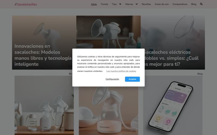 Web de SacalechesMax